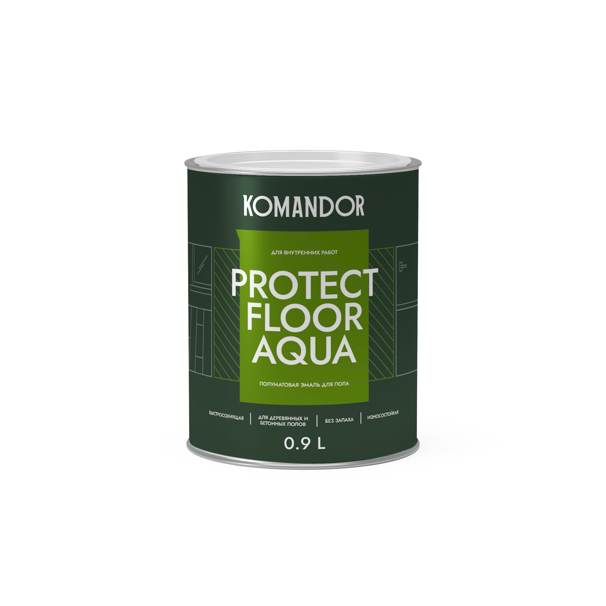 PROTECT FLOOR AQUA для полов 0,9л