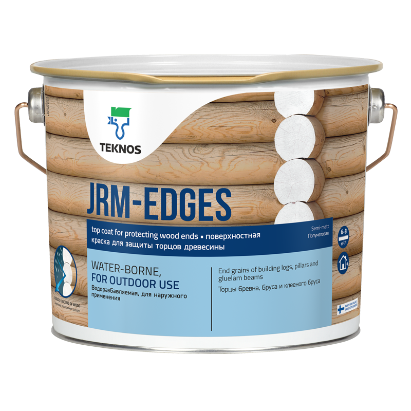 JRM-EDGES краска для защиты торцов древесины 2.7 л