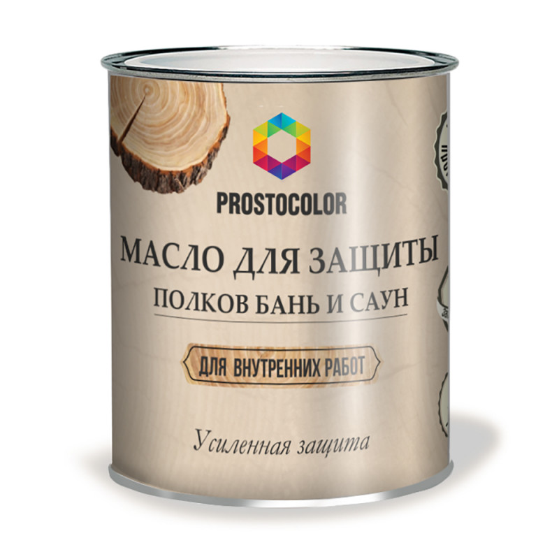Масло для защиты полков бань и саун 0,75л