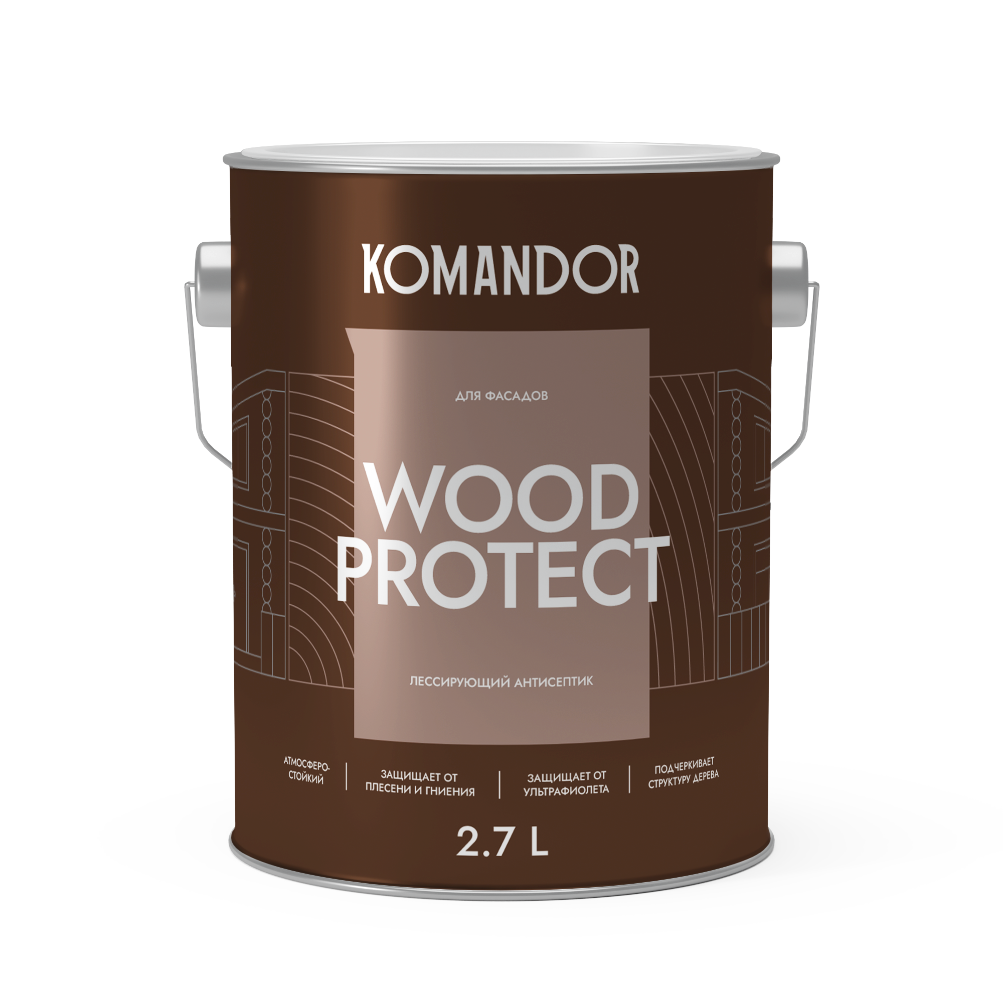 Wood Protect Лессирующий антисептик 2,7л