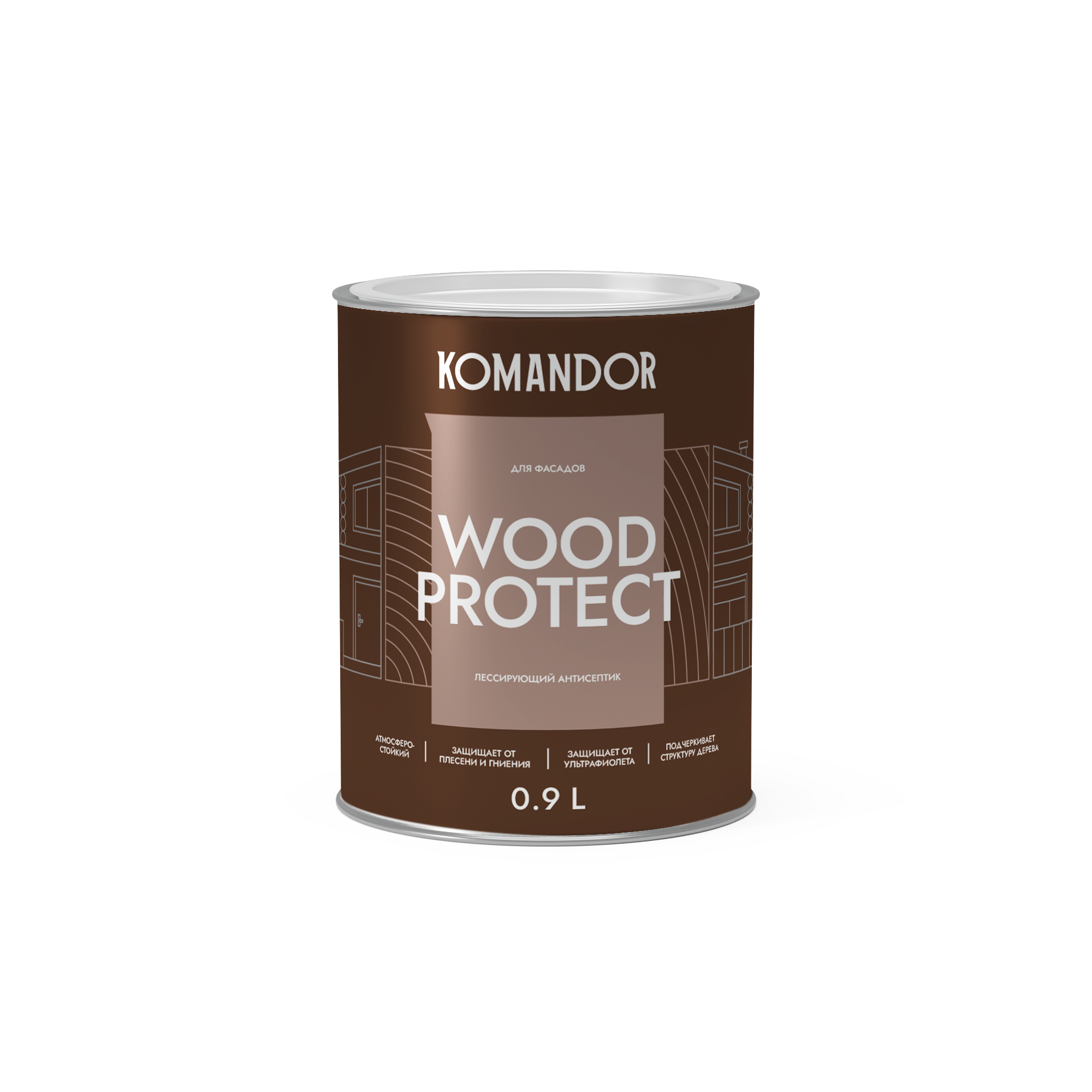 Wood Protect Лессирующий антисептик 0,9л