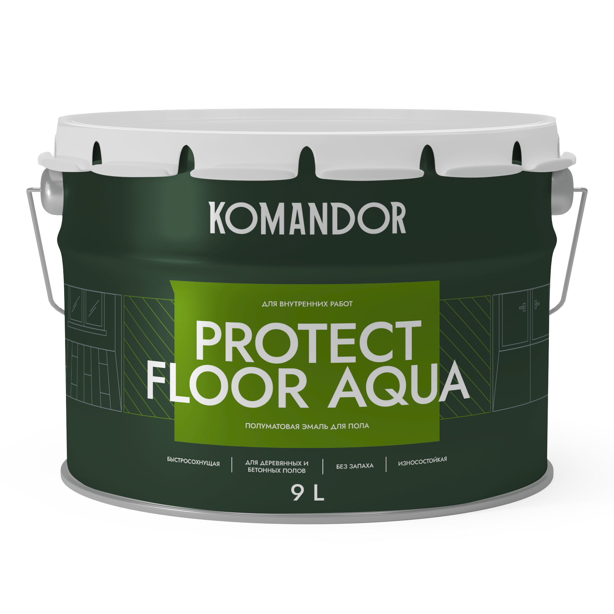 PROTECT FLOOR AQUA для полов 9л
