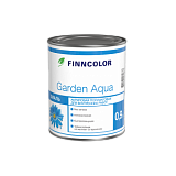 Купить finncolor garden aqua 20 акриловая эмаль полуматовая