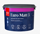 Купить Краска tikkivala euro matt 3 совершенно матовая